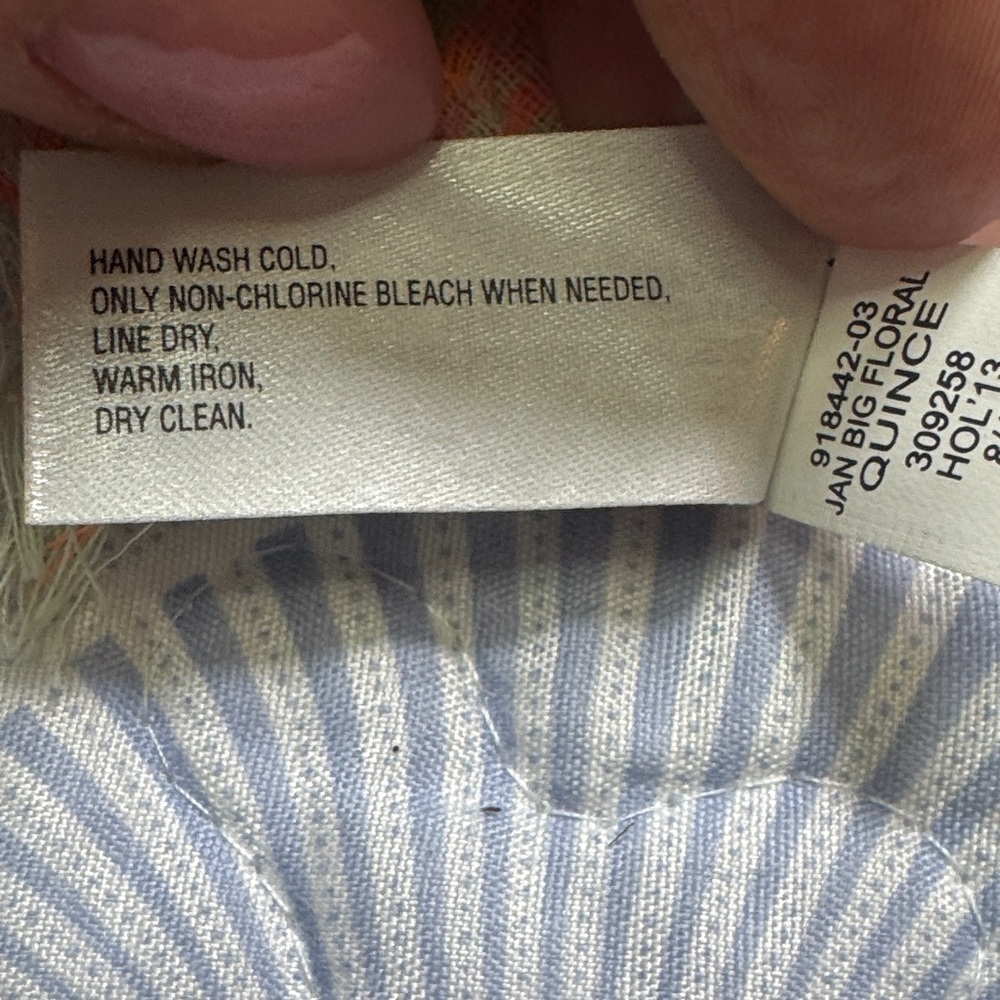 Gap Floral Scarf Cotton Wool Blend Semi Sheer Oversized Lightweight Wrap - Picture 4 of 7